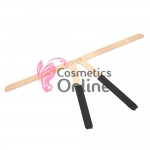 Sablon pentru modelare sprancene gradat din metal GIM01 Gold Sablon pentru modelare sprancene gradat din metal GIM01 Gold